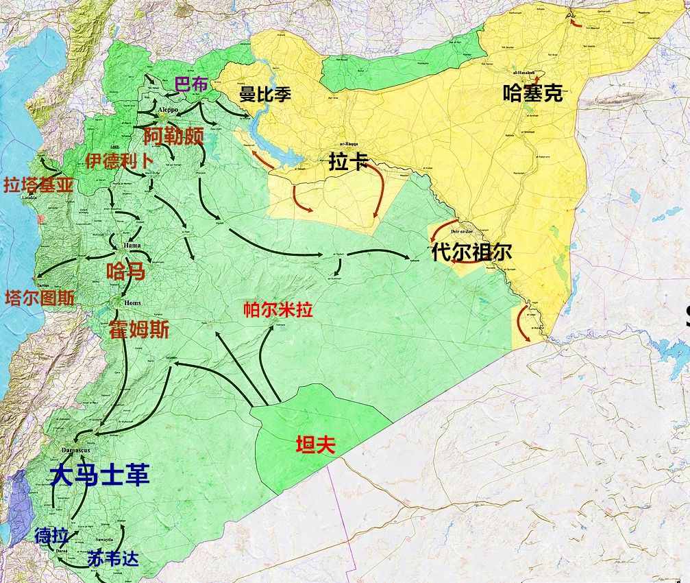 熊熊之火：叙利亚总崩溃！各方势力如何“分尸”？|2024-12-11-汉风1918-汉唐归来-惟有中华