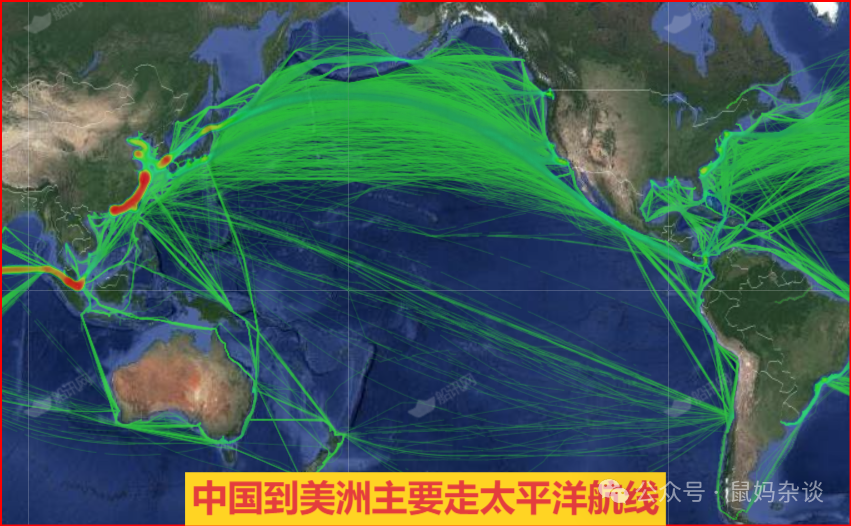 中美主要走太平洋航线钱凯港开通后中国到拉美也走太平洋航线