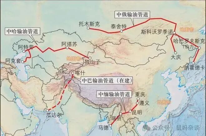 中国陆上油气管道