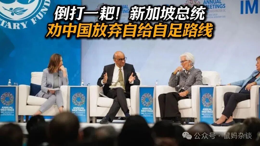 新加坡总统要求中国放弃自给自足战略