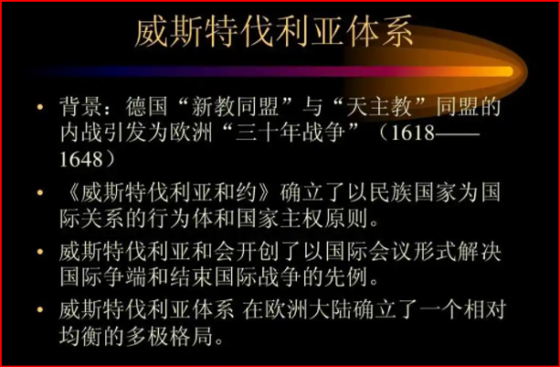 威斯特伐利亚和约