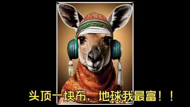头顶一块布地球我最富
